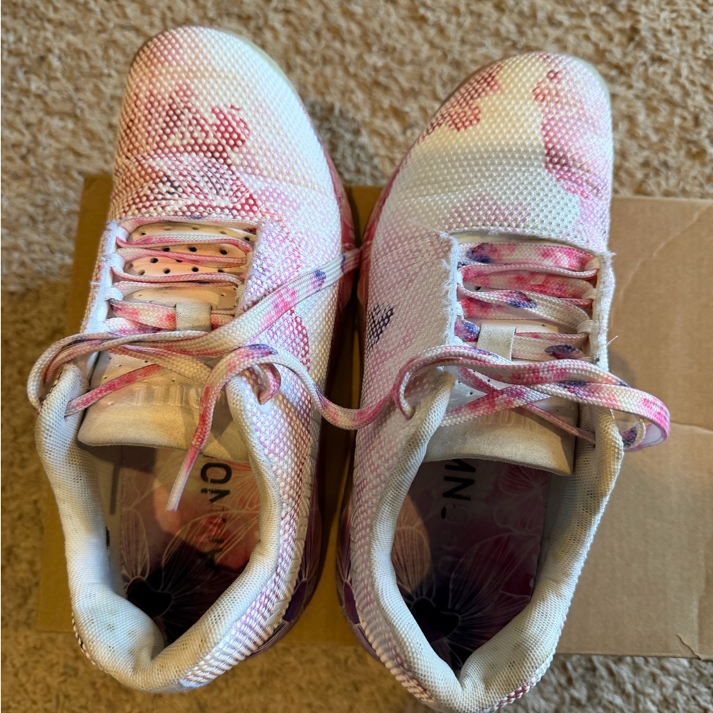 NOBULL Superfabric Trainer Plus - Impact Mulberry Watercolor - Size 8.5 EUC - Picture 4 of 9